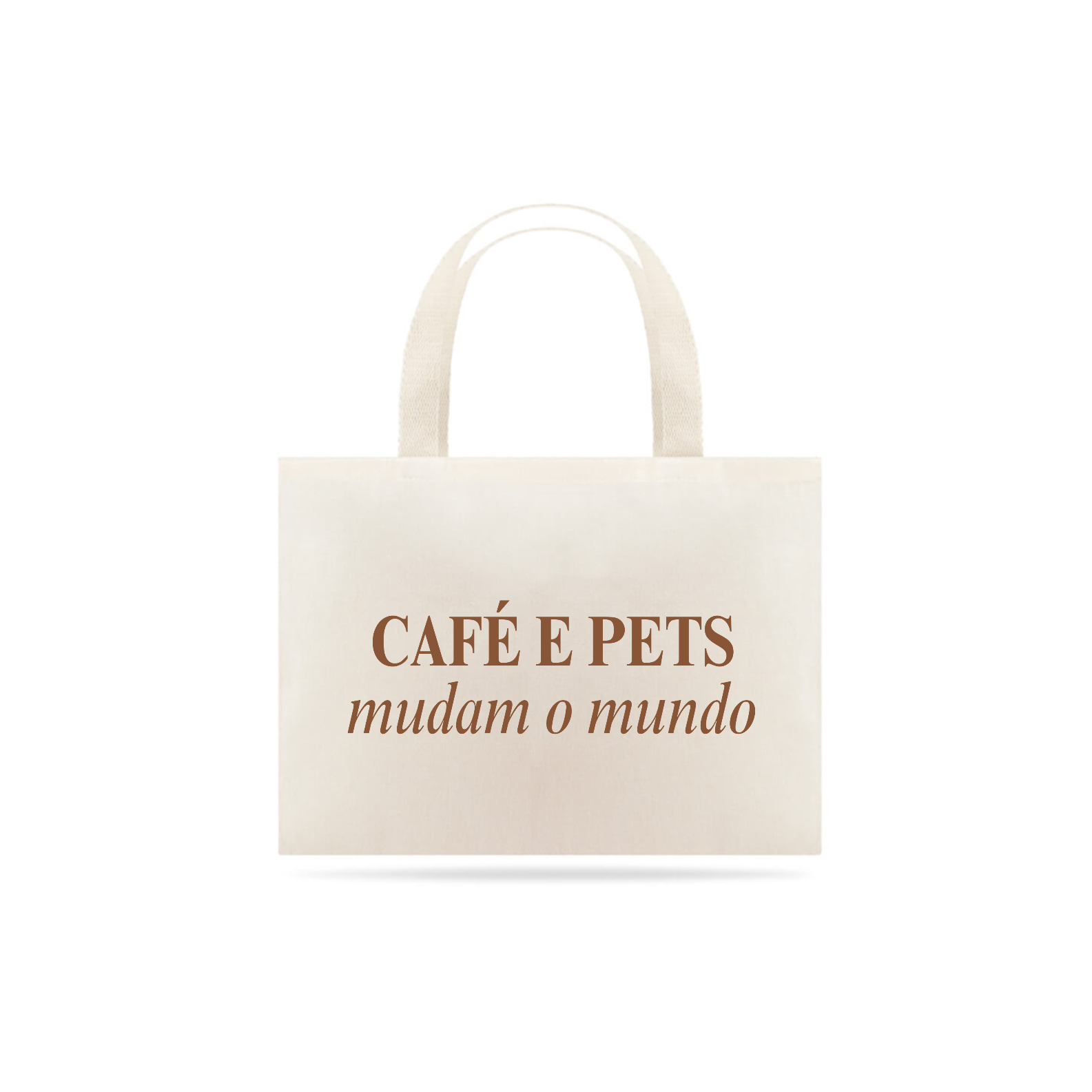 Ecobag - Café e pets mudam o mundo