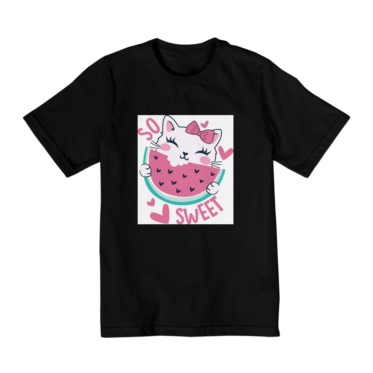 Camisa basica infantil menina