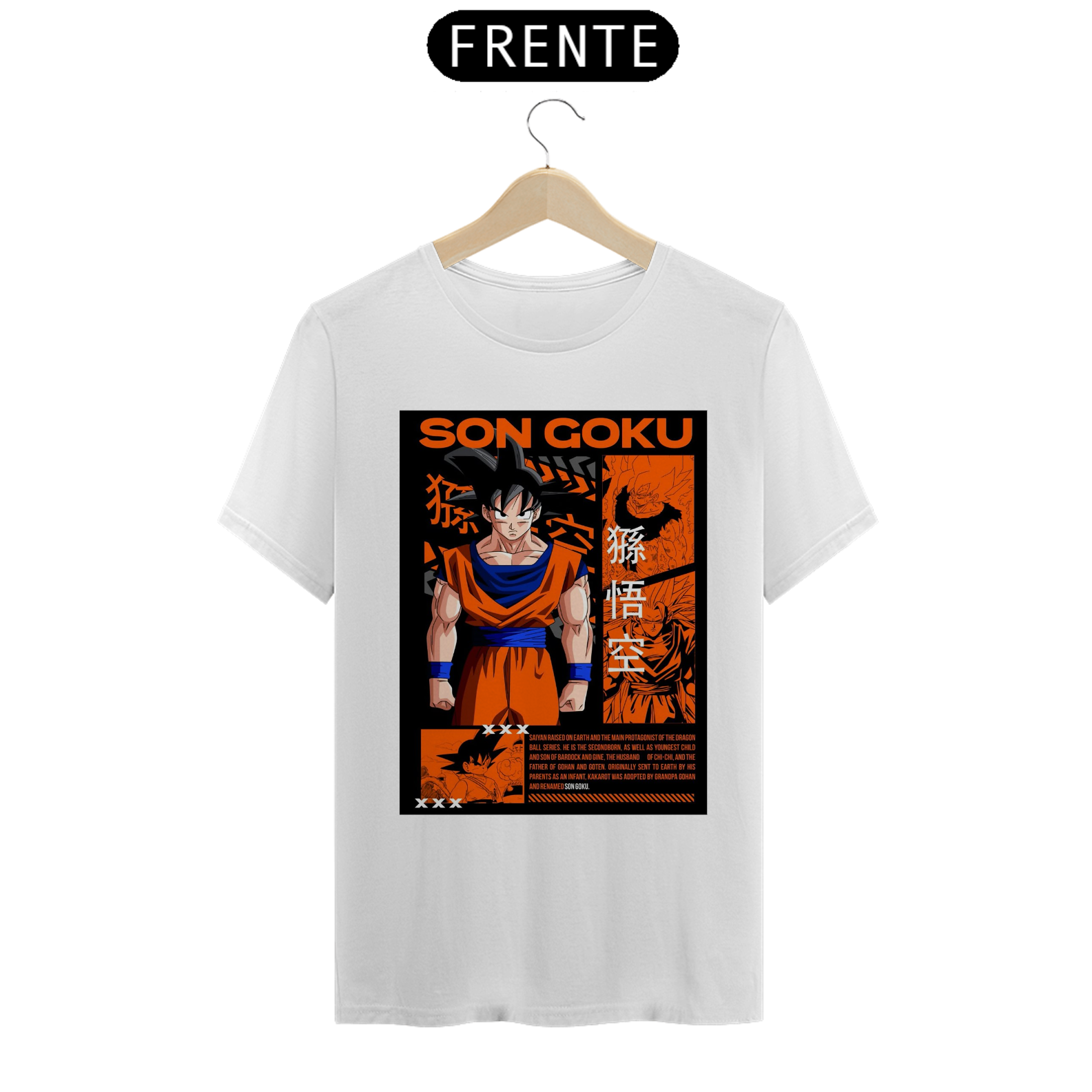 camisa goku