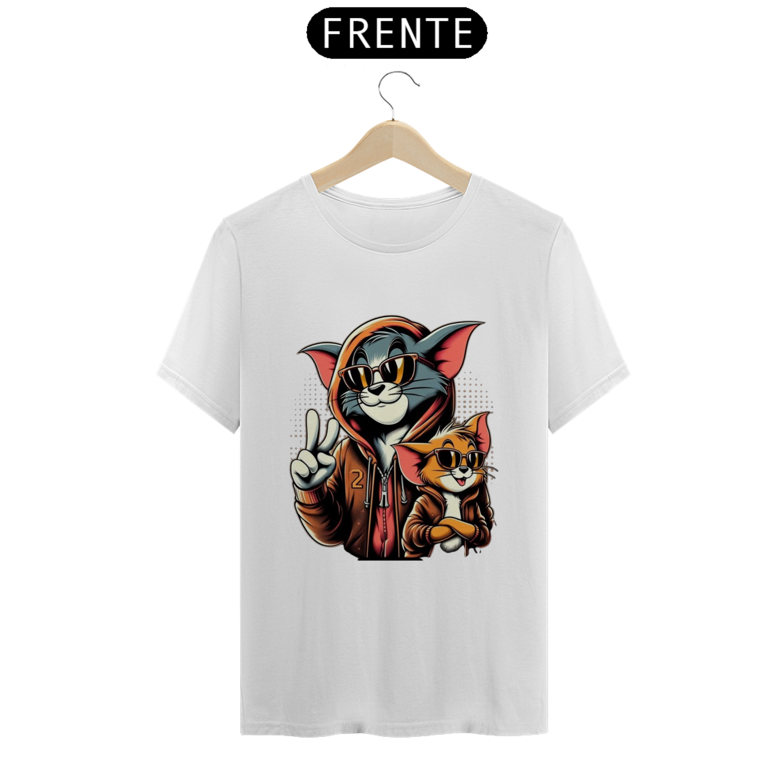 Nome do produto: camisa tom and jerry