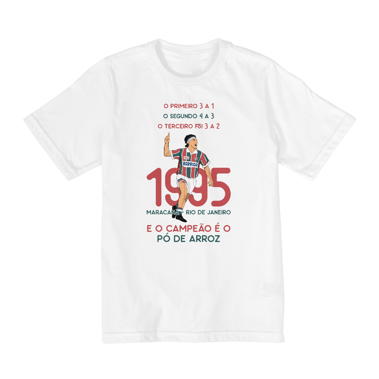Camiseta Pó de Arroz Infantil (10 a 14 anos)