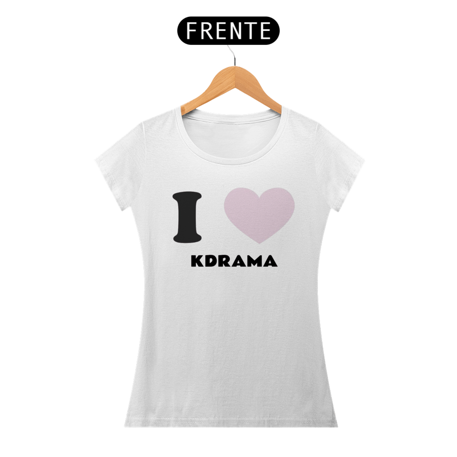 Nome do produto: camiseta i love kdrama