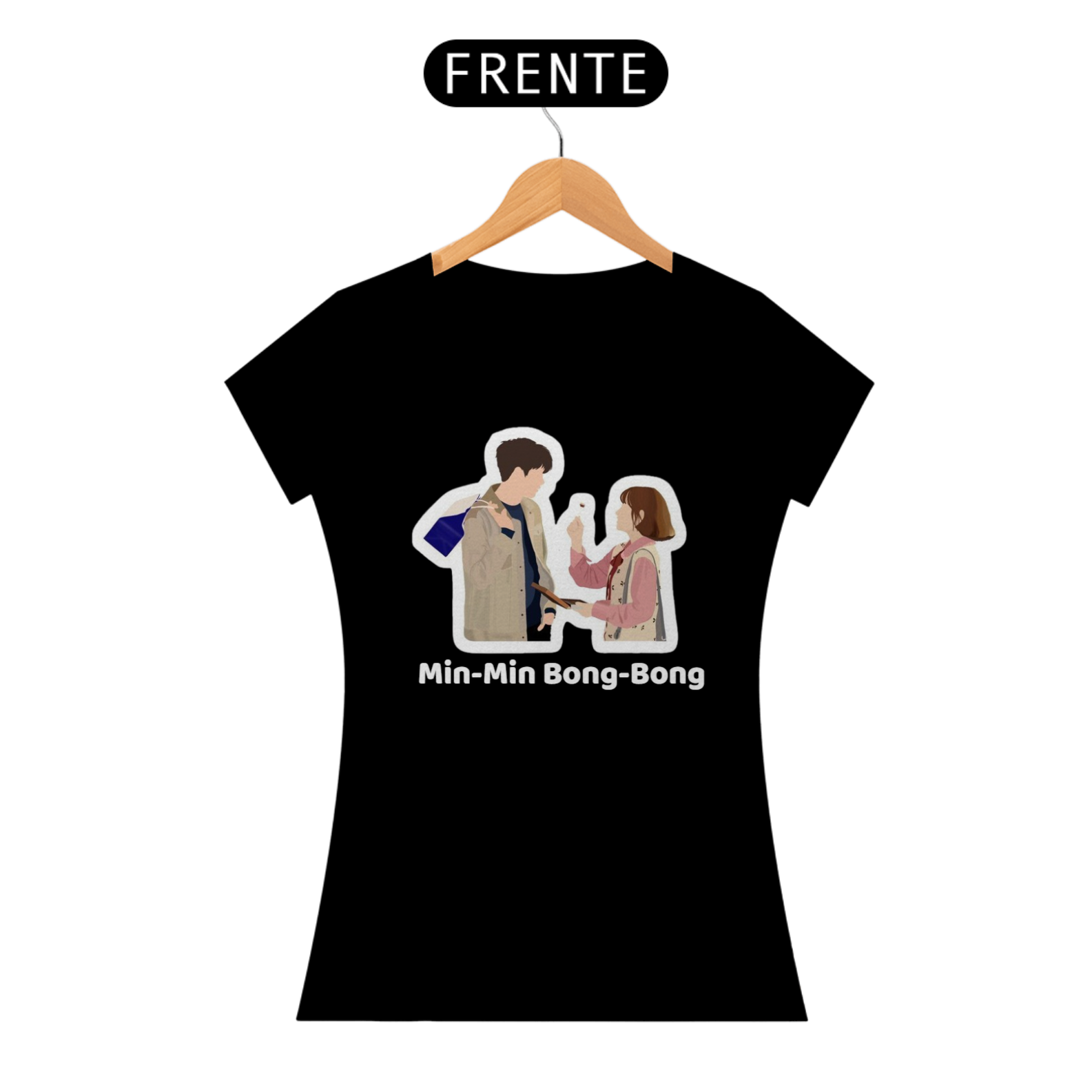 camiseta min min e bong bong