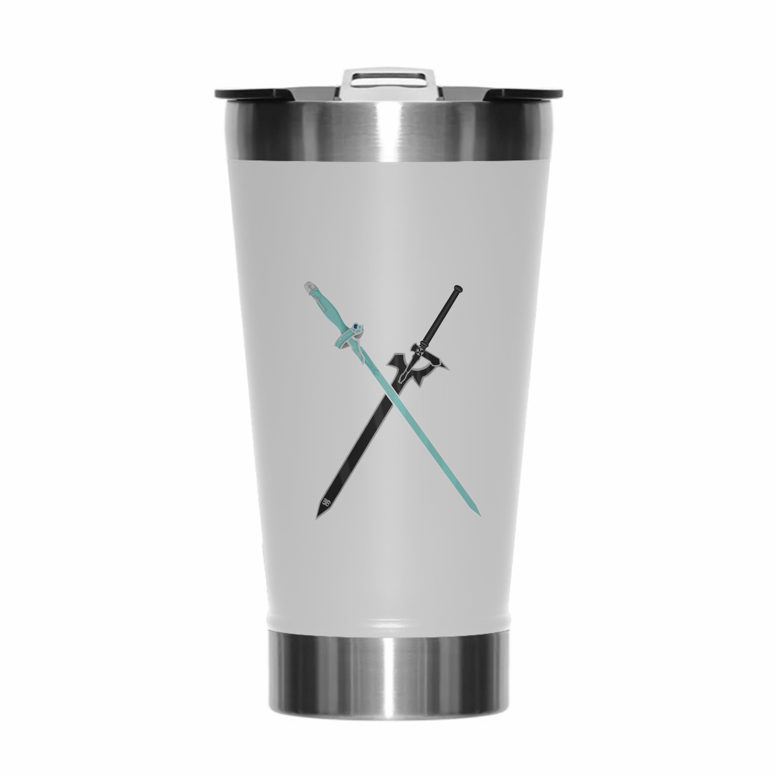 Copo Térmico Dark Repulser e Elucidator - Sword Art Online