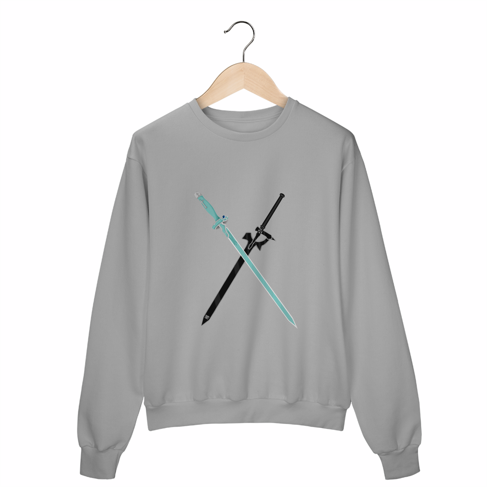 Moletom Dark Repulser e Elucidator - Sword Art Online