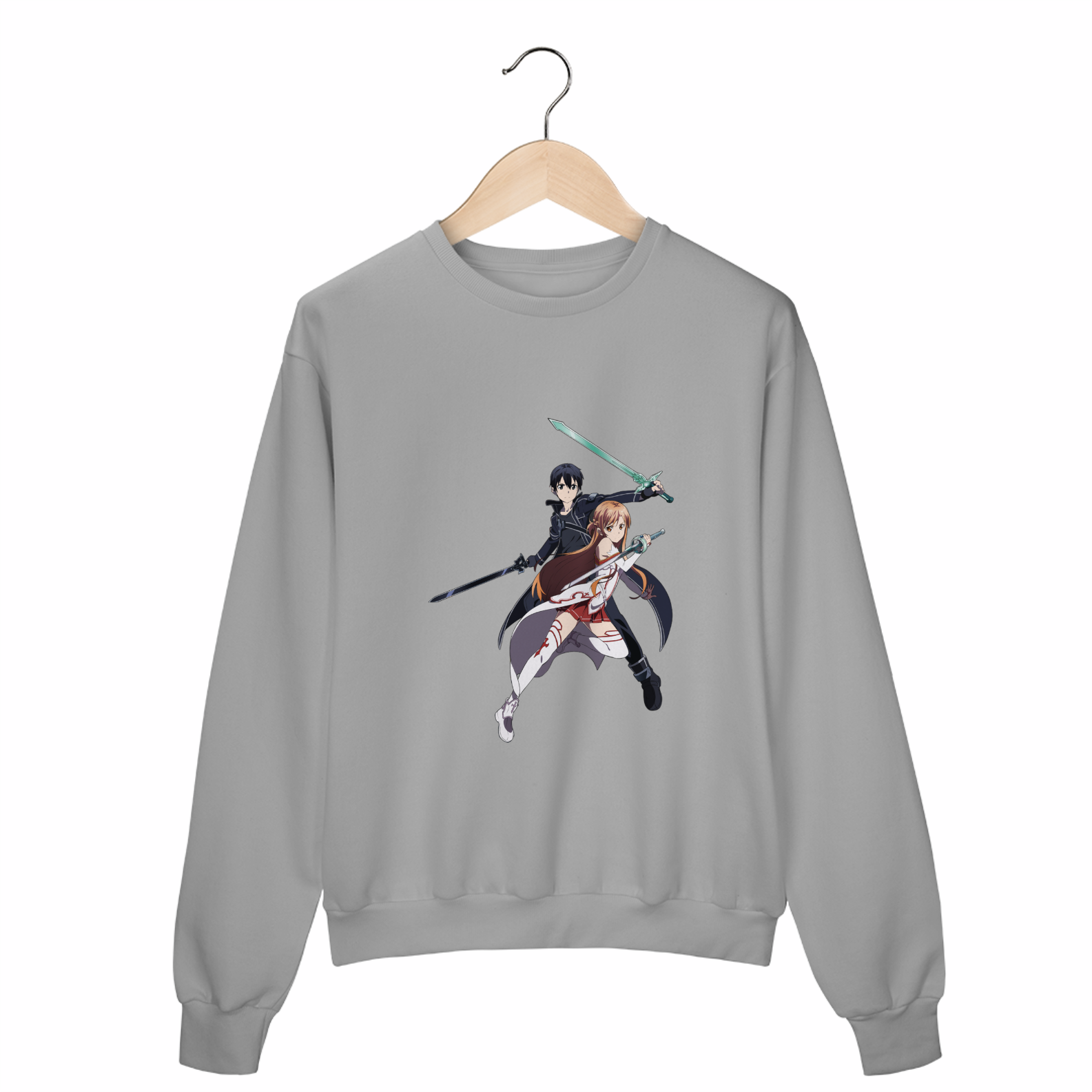 Moletom Sword Art Online - Kirito e Asuna
