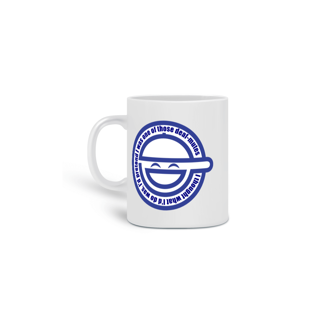 Caneca Laughing Man (Ghost in the Shell)