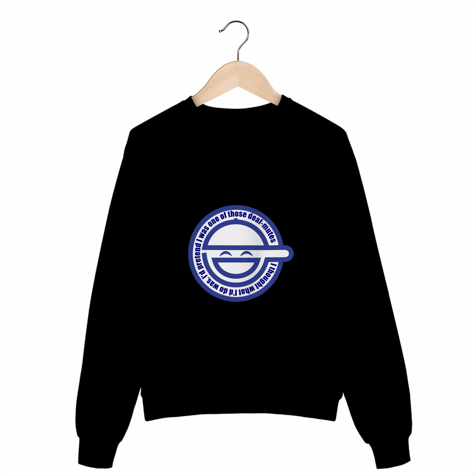 Moletom Laughing Man (Ghost in the Shell)