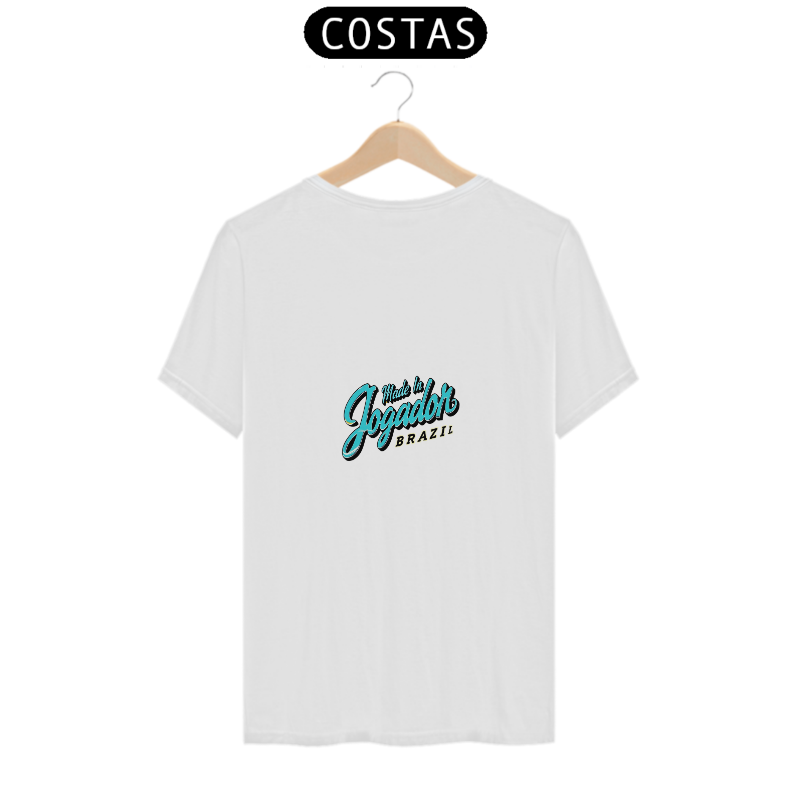 Camiseta jogador made in Brazil