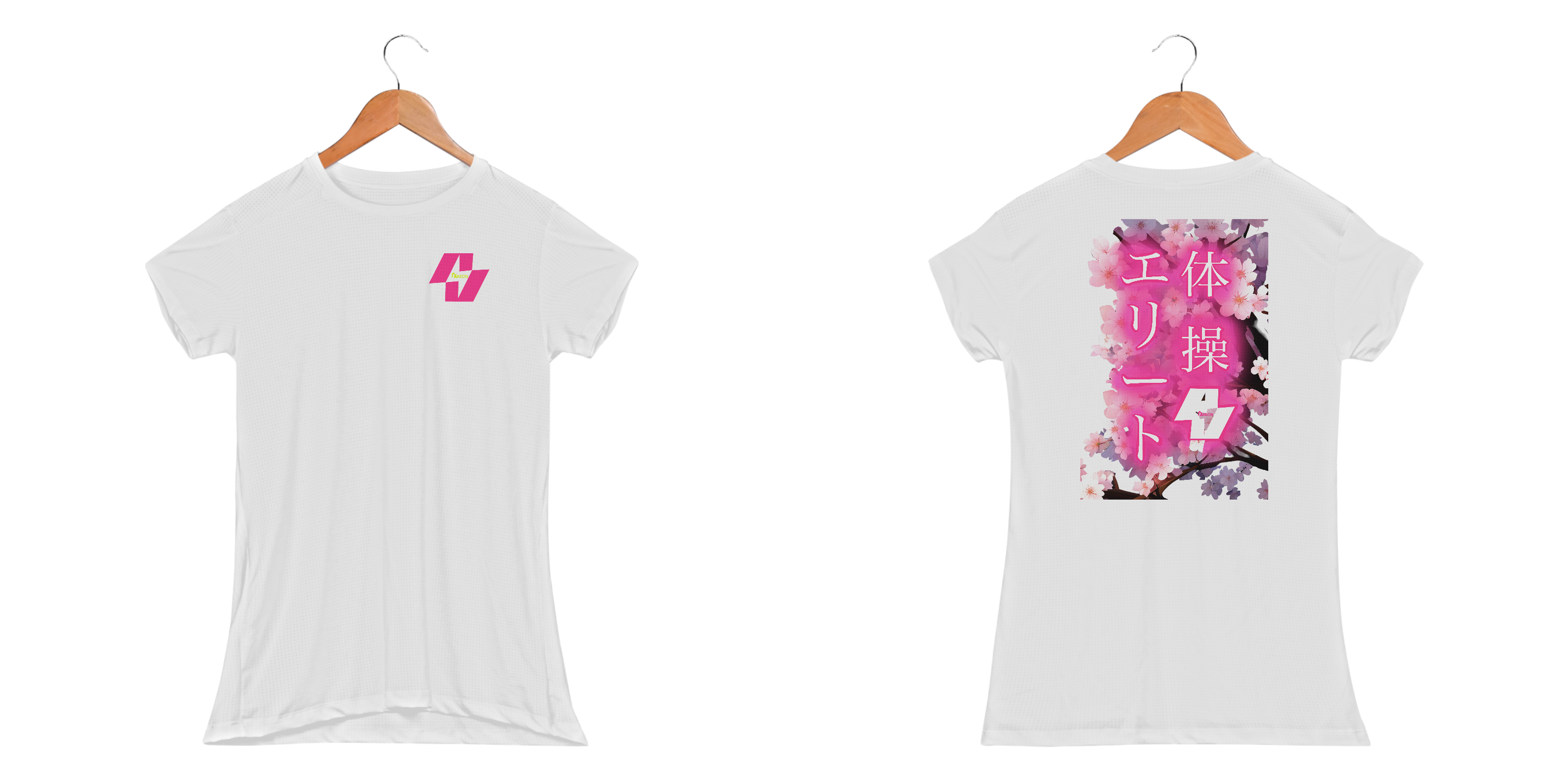 Baby Look Feminina Sport Dry Elite Workout Sakura