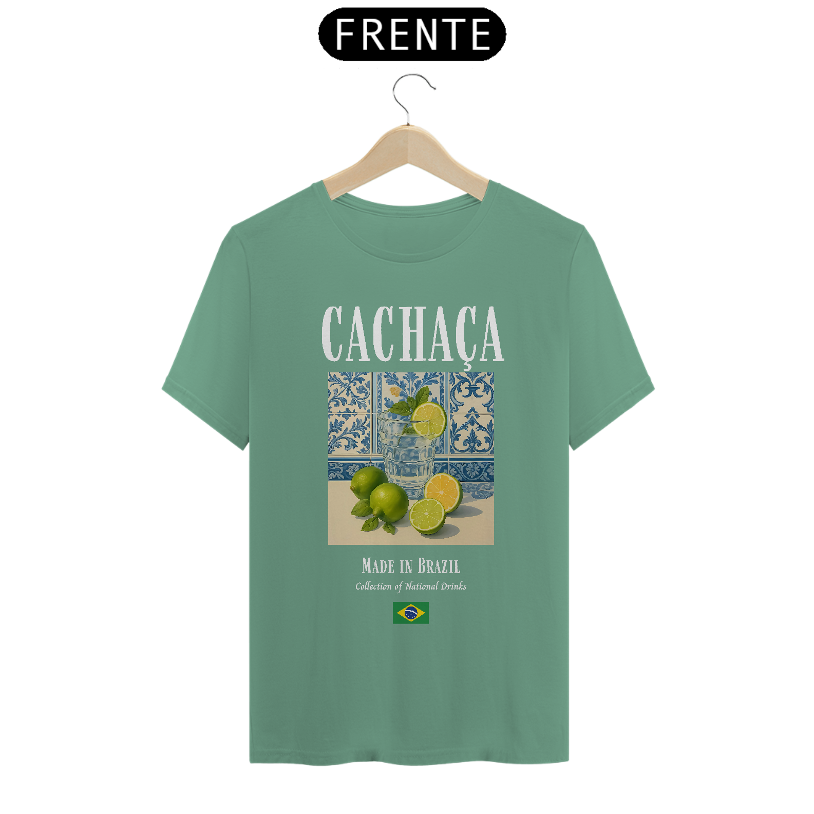 Camiseta Cachaça Brasileira