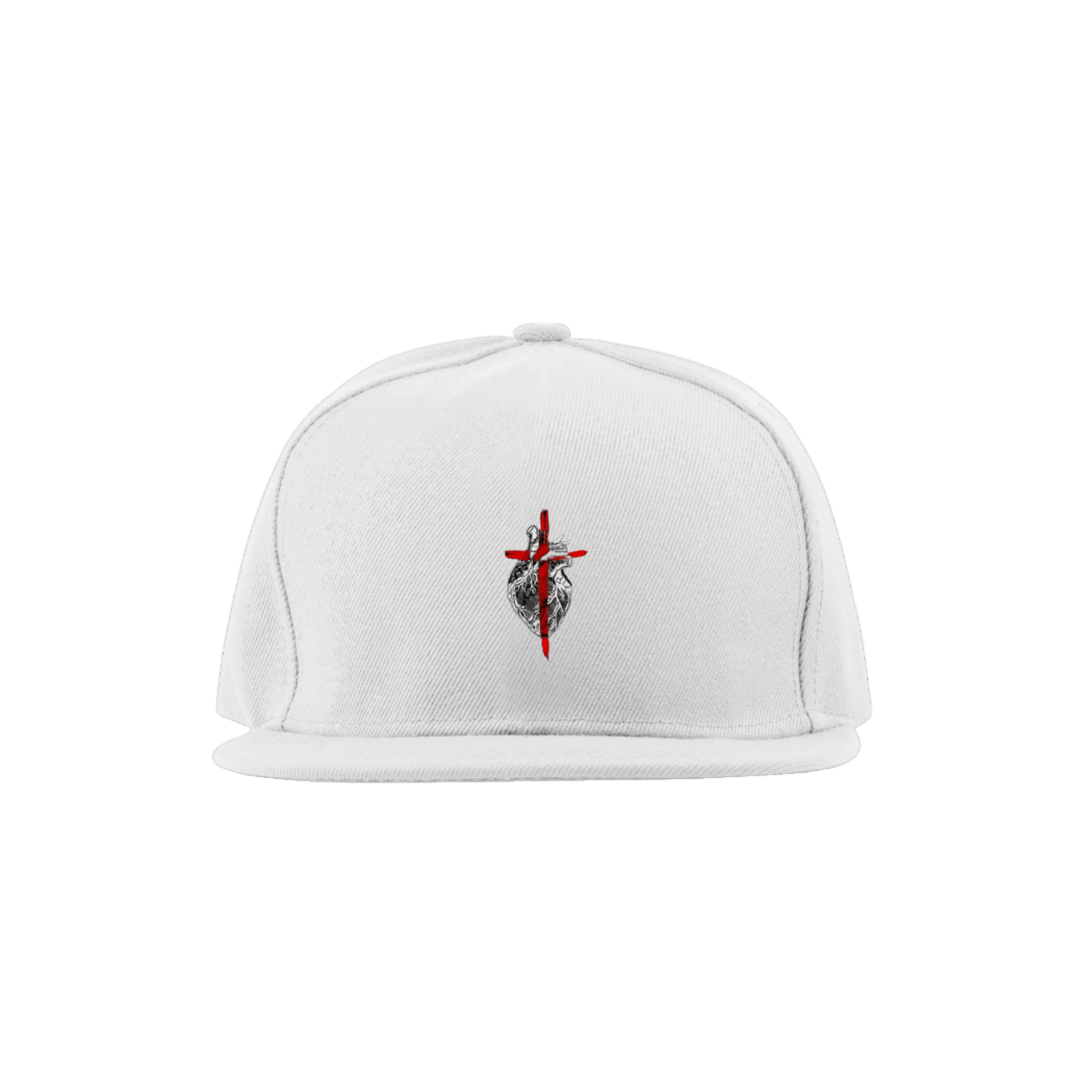 Bone Com Uma Cruz Dentro De um Coração