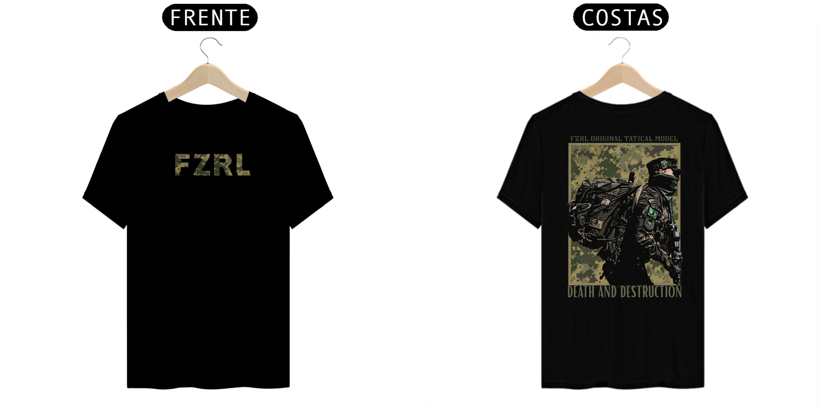 Camisa Death And Destruction