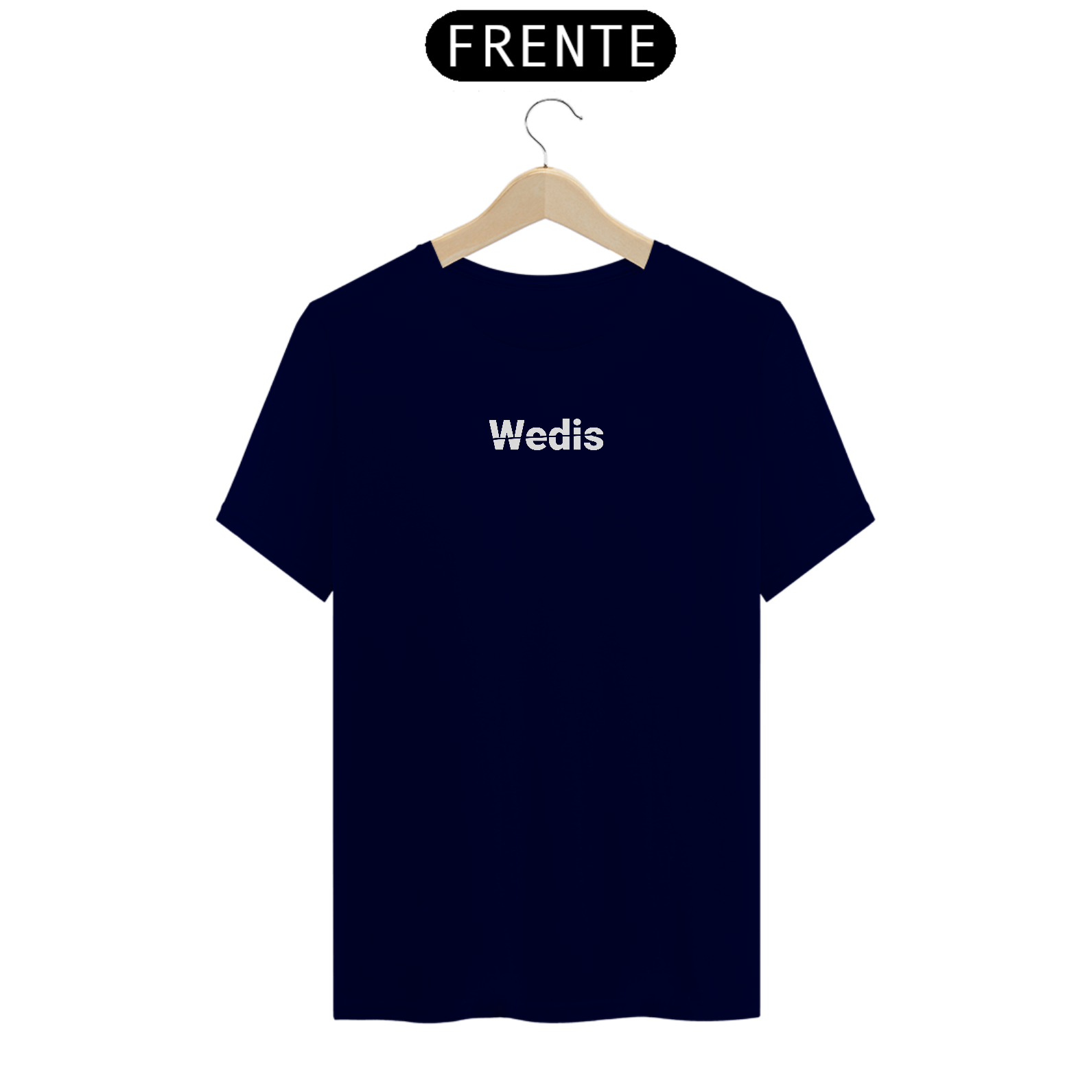 Camiseta Wedis Minimalista Azul Marinho