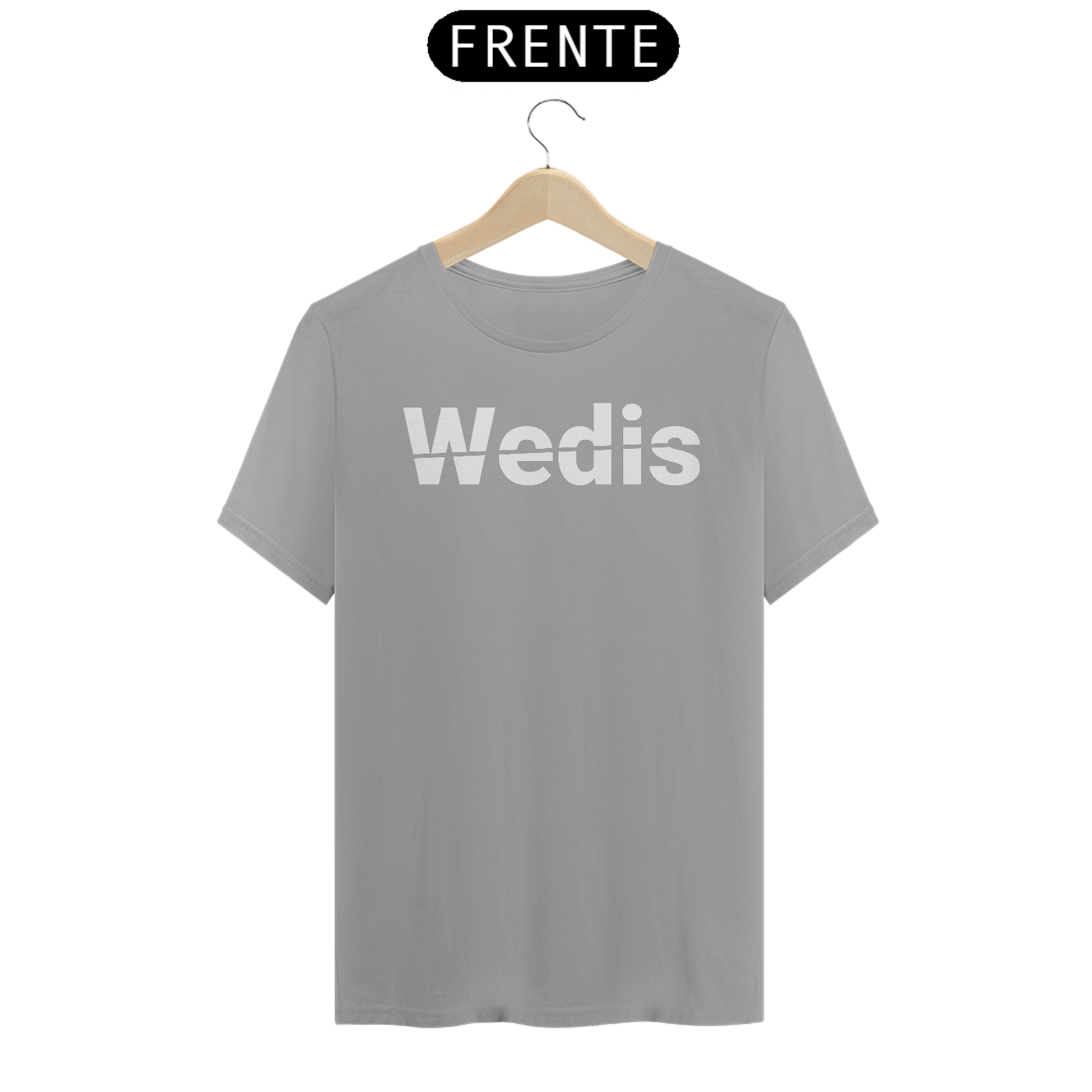Camiseta Wedis Cinza Mescla
