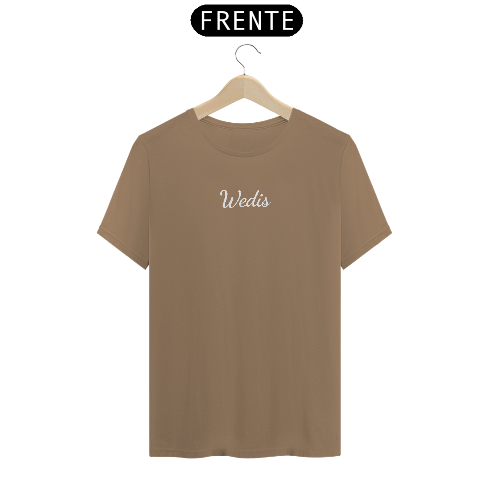 Camiseta Wedis Conceitual Marrom