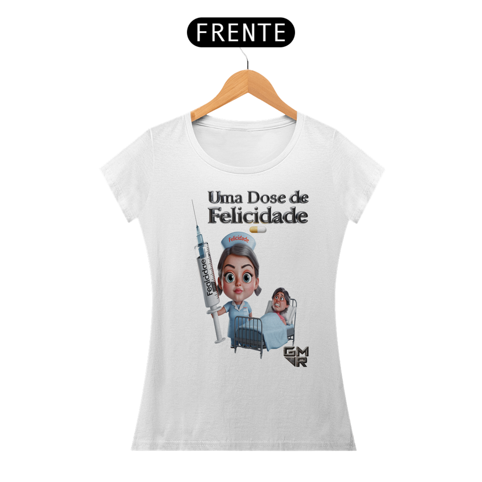 Camiseta feminina enf