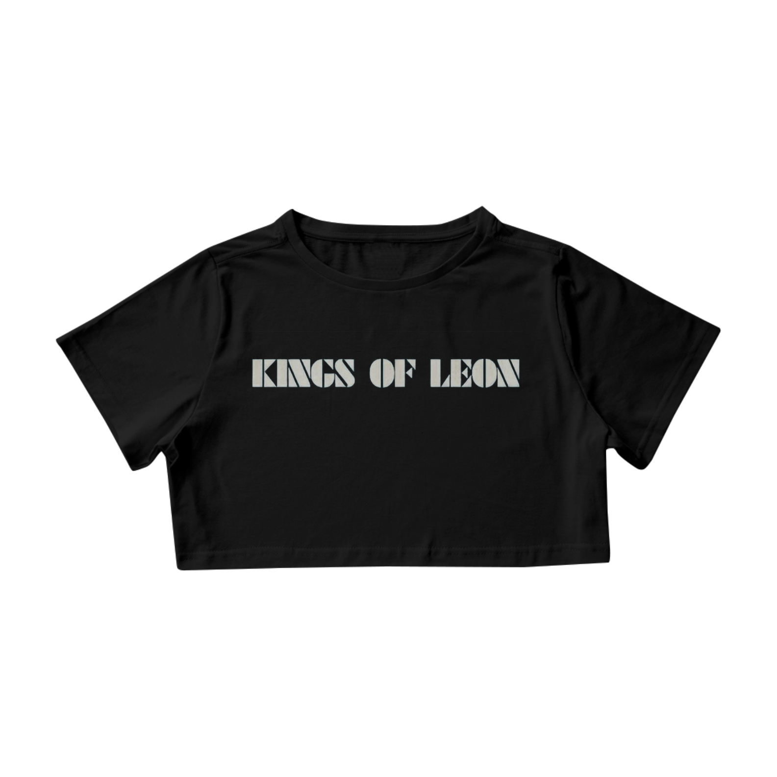 Camisa Cropped Kings Of Leon - Coleção Rock