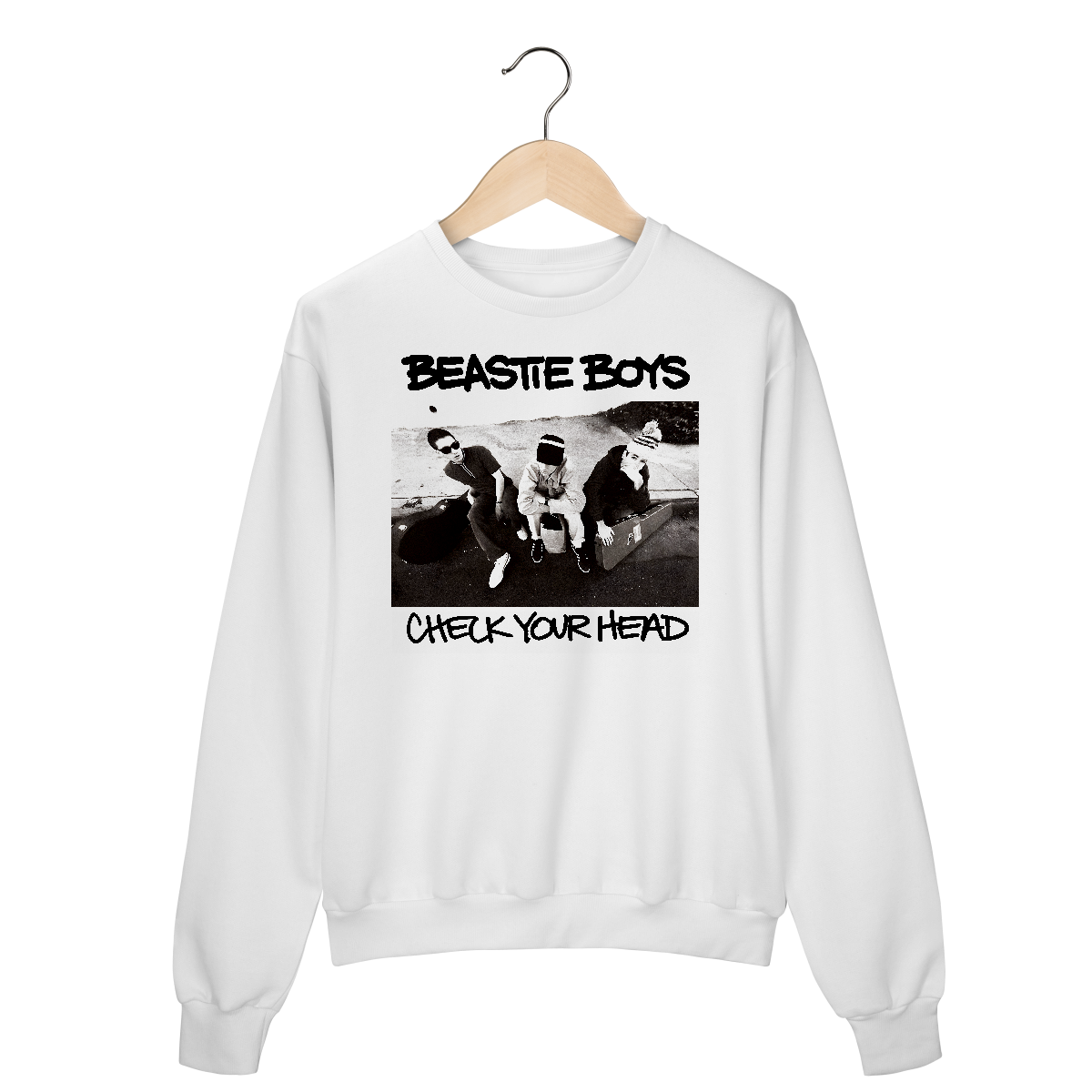 Moletom Fechado Premium Beastie Boys - Check Your Head - Coleção Rap/ Punk
