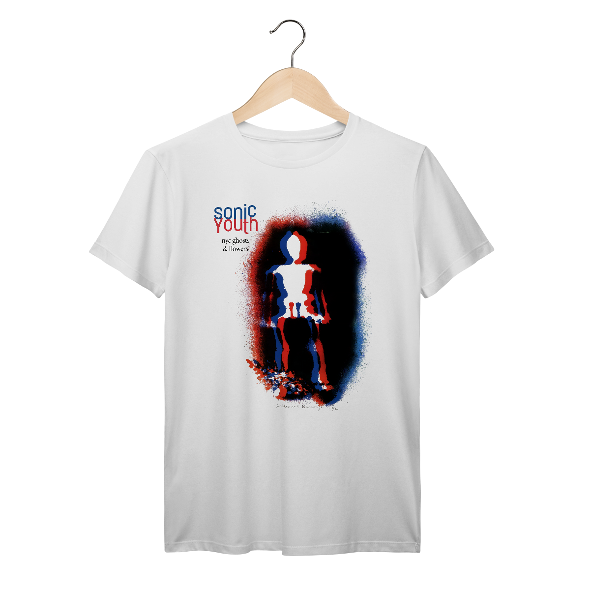Camiseta Premium Sonic Youth - Nyc Ghosts & Flowers - Coleção Rock/ Alternativo