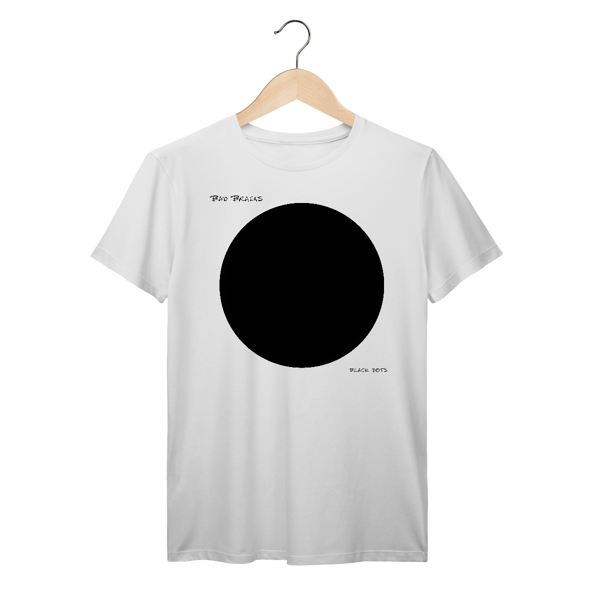 Camiseta Premium Bad Brains - Black Dots - Coleção Punk/ Hardcore