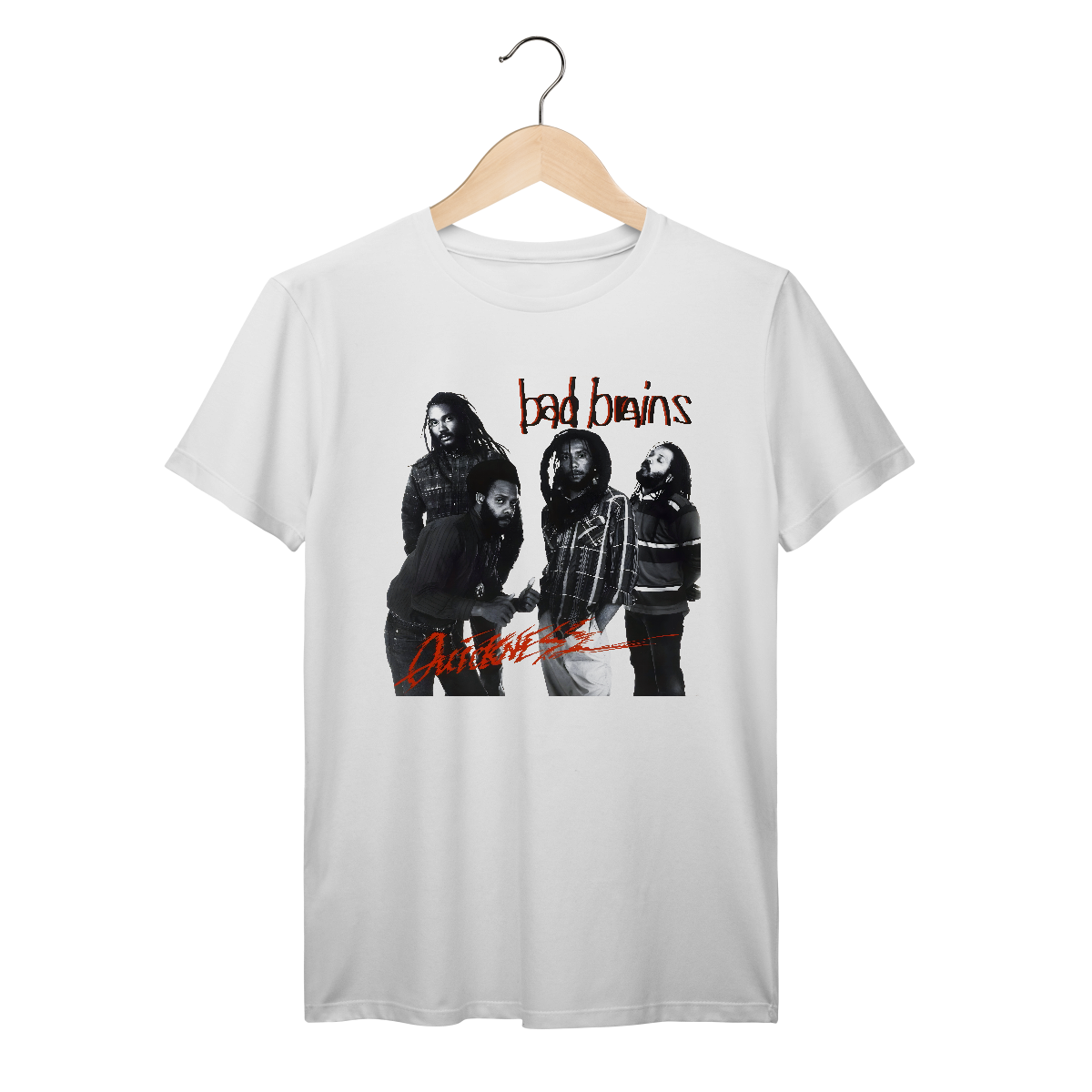 Camiseta Premium Bad Brains - Quickness - Coleção Punk/ Hardcore