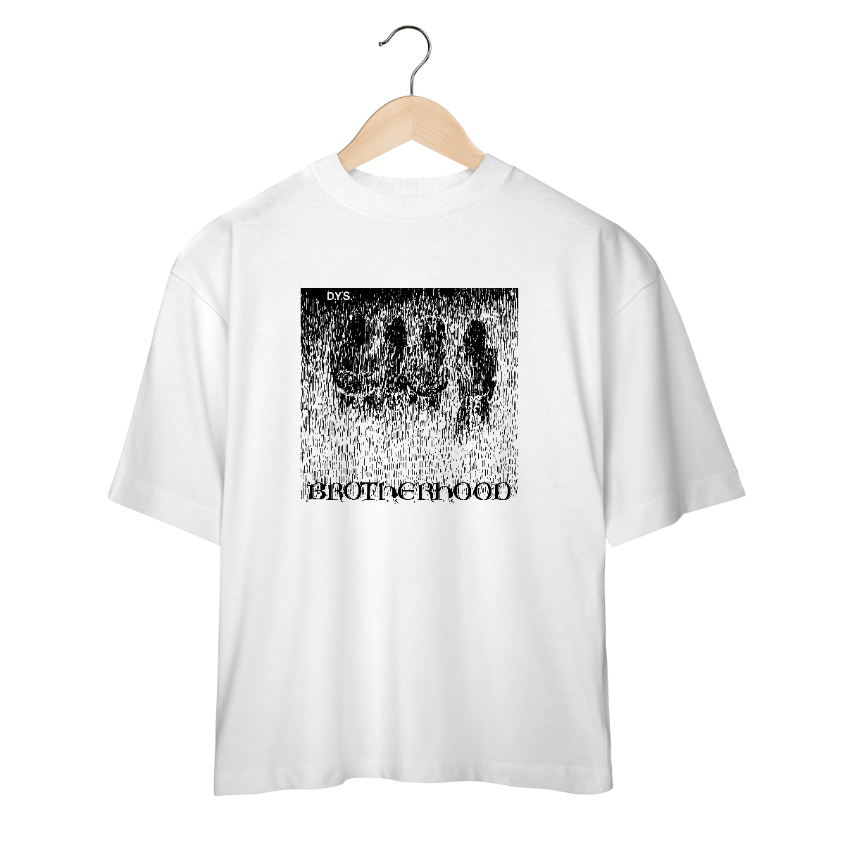 Camiseta Oversized DYS - Brotherhood - Coleção Punk/ Hardcore