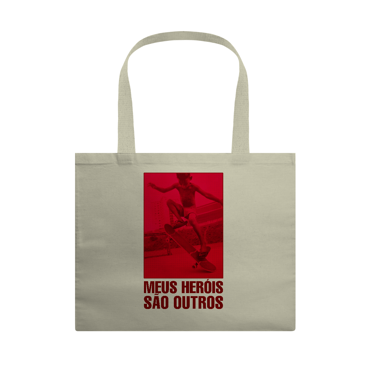 Eco Bag Grande Meus Heróis São Outros