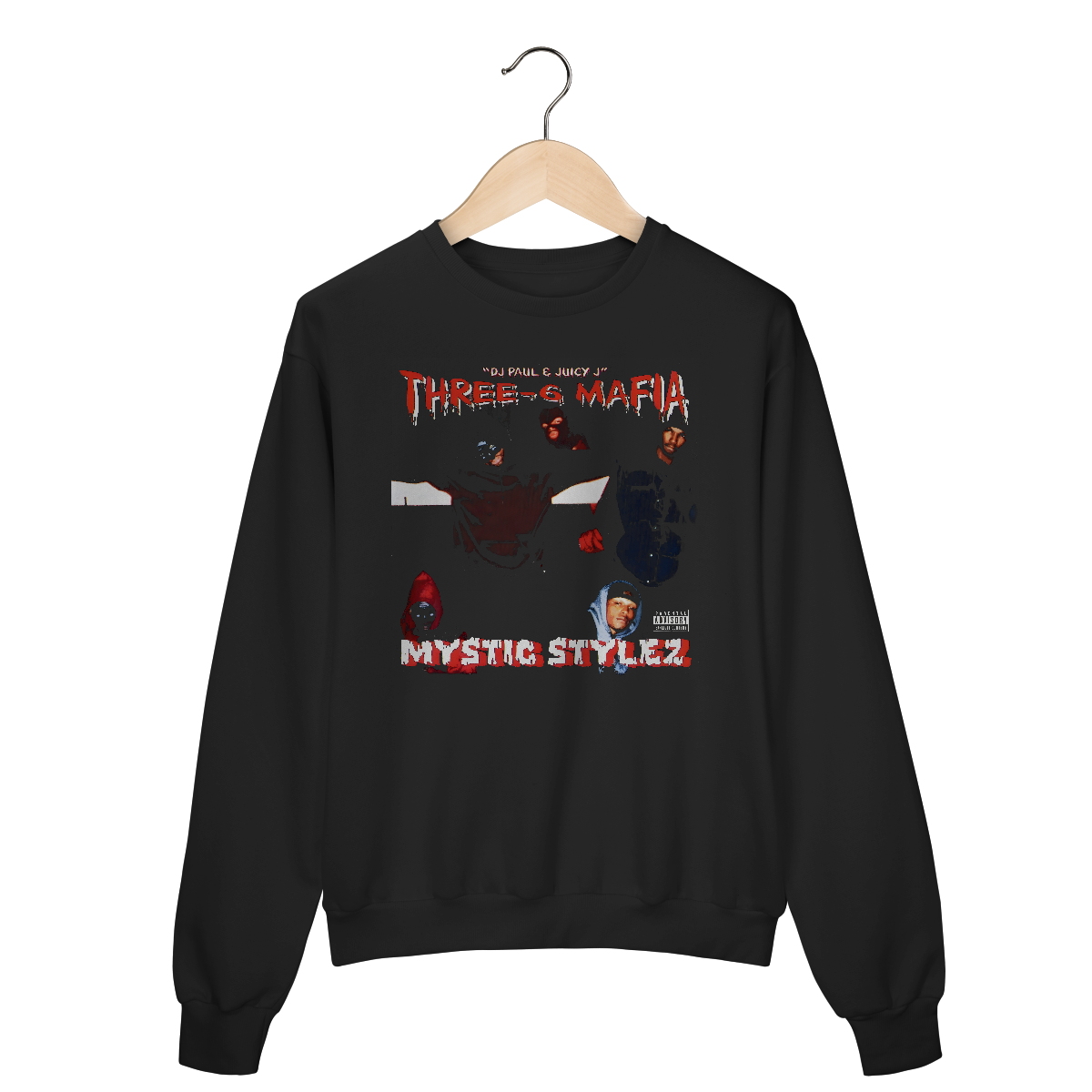 Moletom Fechado Premium Three 6 Mafia - Mystic Stylez - Coleção HipHop