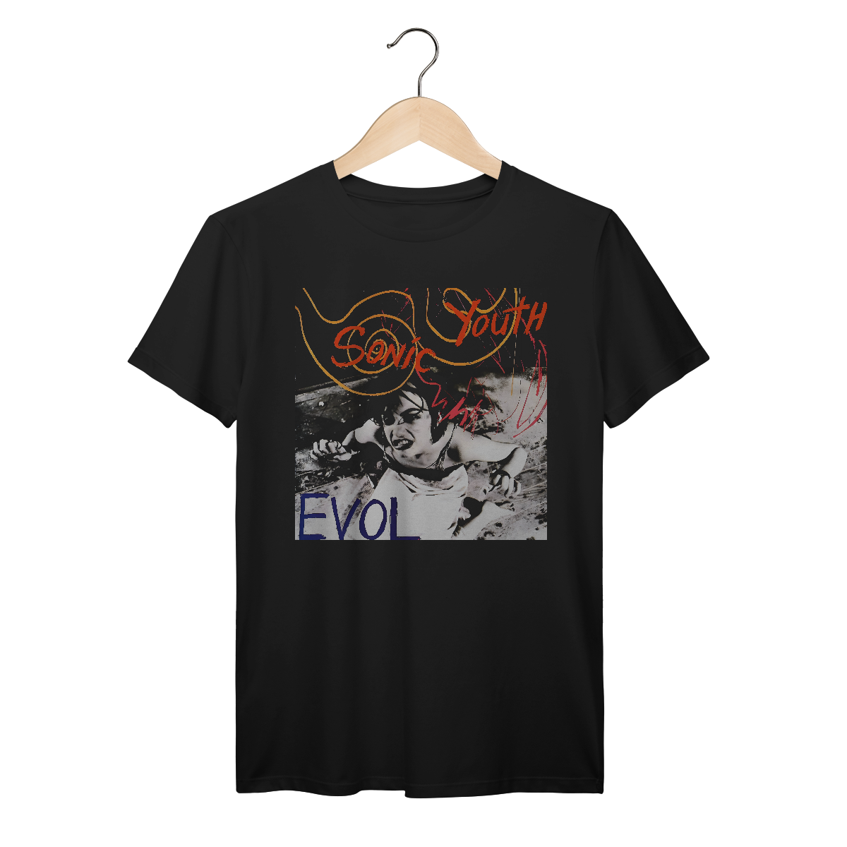 Camiseta Premium Sonic Youth - Evol - Coleção Rock/ Alternativo