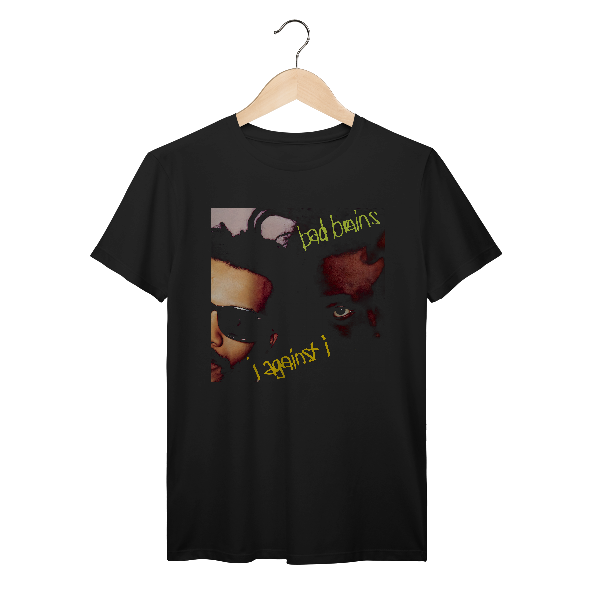 Camiseta Premium Bad Brains - I Against I - Coleção Punk/ Hardcore