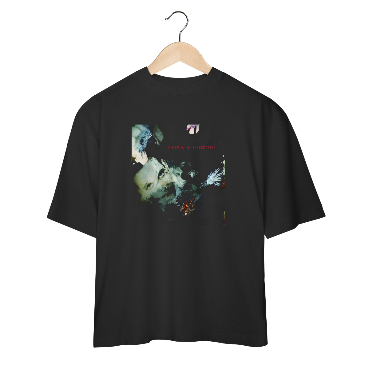 Camiseta Oversized The Cure - Disintegration - Coleção Rock