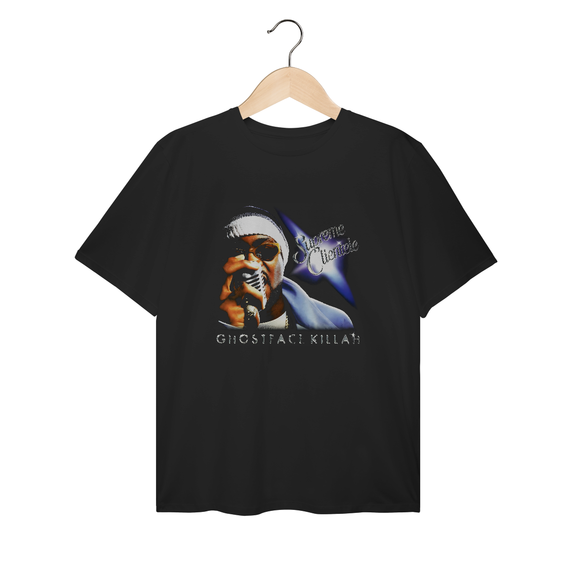 Camiseta Plus Size Ghostface Killah - Supreme Clientele - Coleção Rap