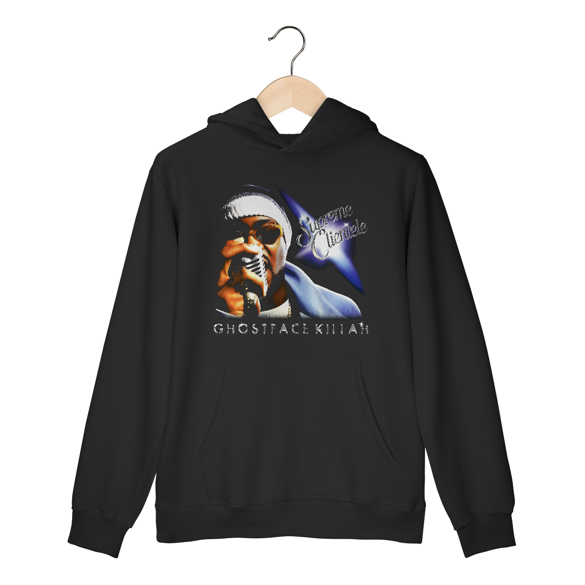 Moletom Canguru Premium Ghostface Killah - Supreme Clientele - Coleção Rap