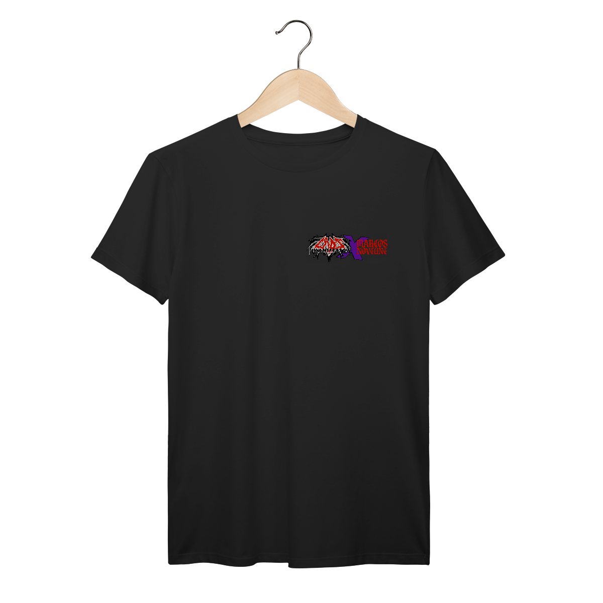 Camiseta Premium Caos Manifesto X Noveline - Skateboard Trooper - Coleção Exclusivas