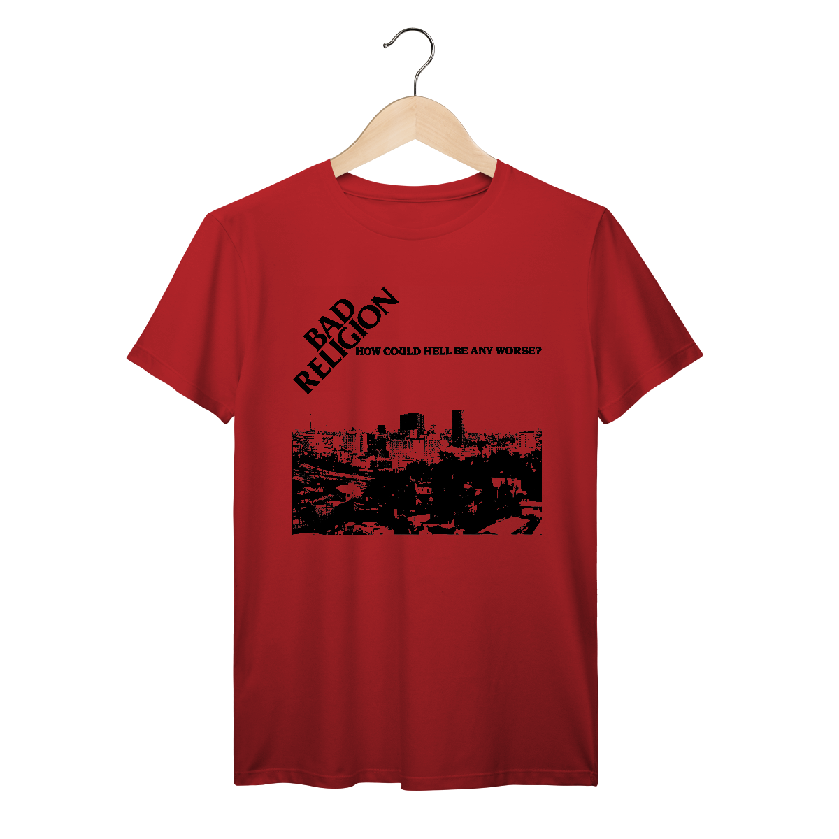 Camiseta Premium Bad Religion - How Could Hell Be Any Worse - Coleção Punk/ Hardcore