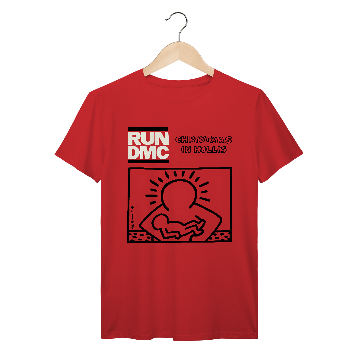 Camiseta Premium RUN DMC - Christmas in Hollis - Coleção Rap