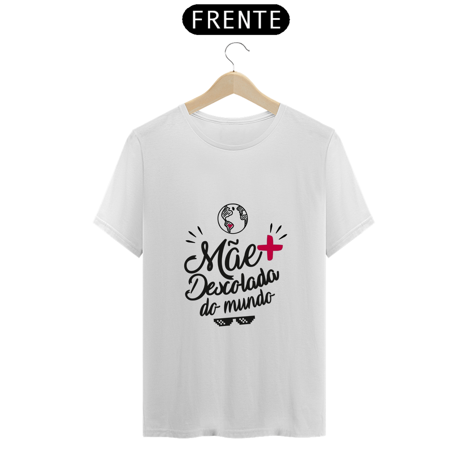 Nome do produto: Camiseta Personalizada Dia das Mães 