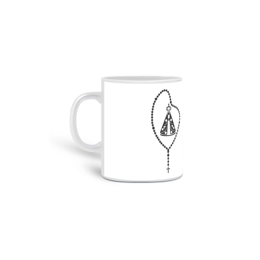 Nome do produto: Caneca Personalizada Ave Maria - Branca
