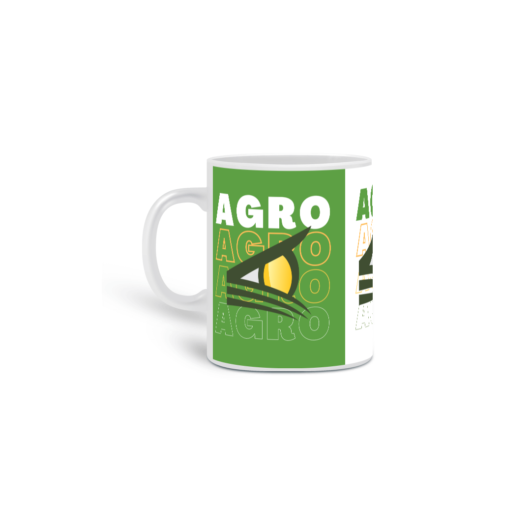 Caneca de Olho no Agro