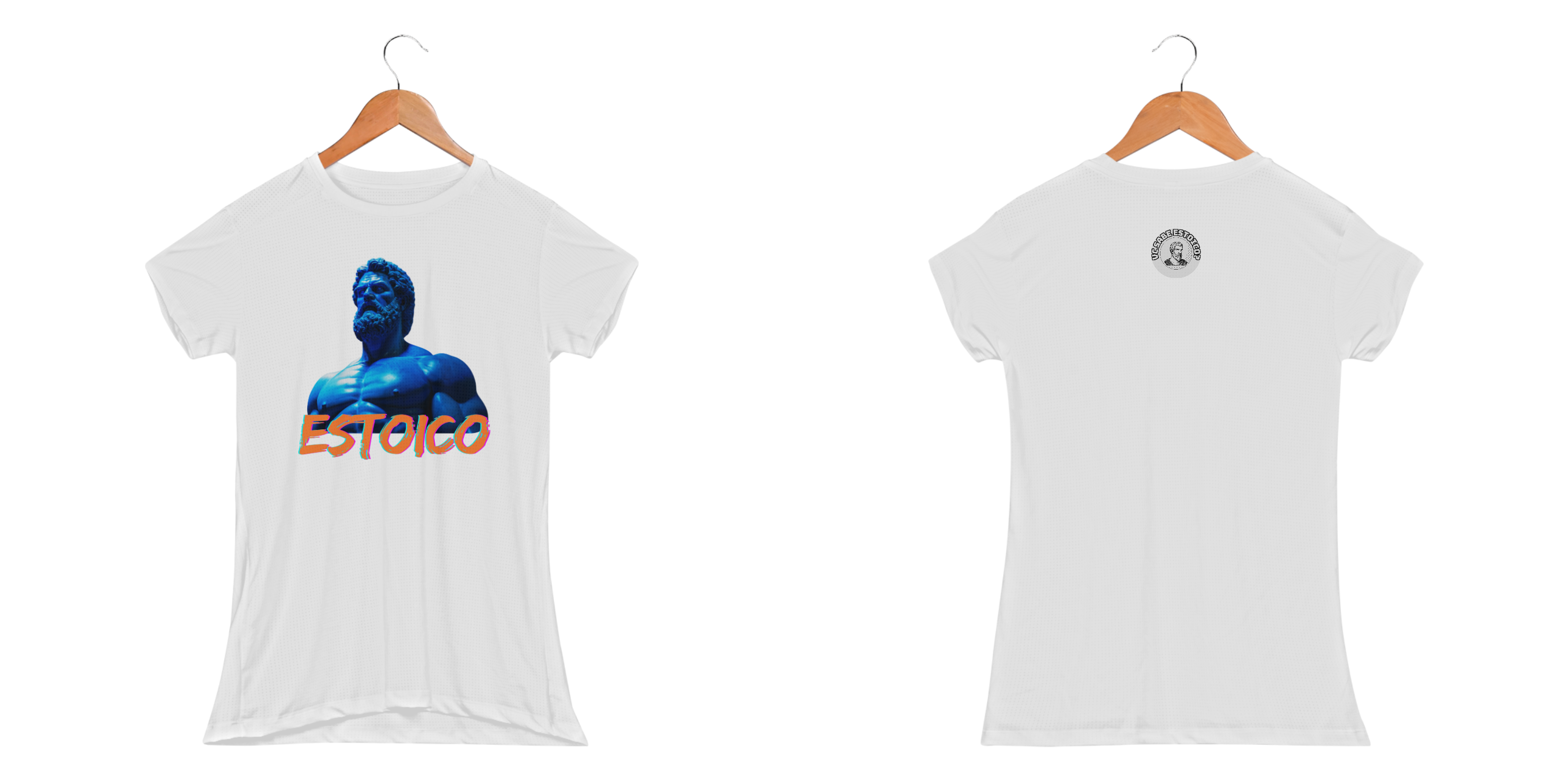 Camiseta Feminina Baby Long Sport Dry UV Estoico