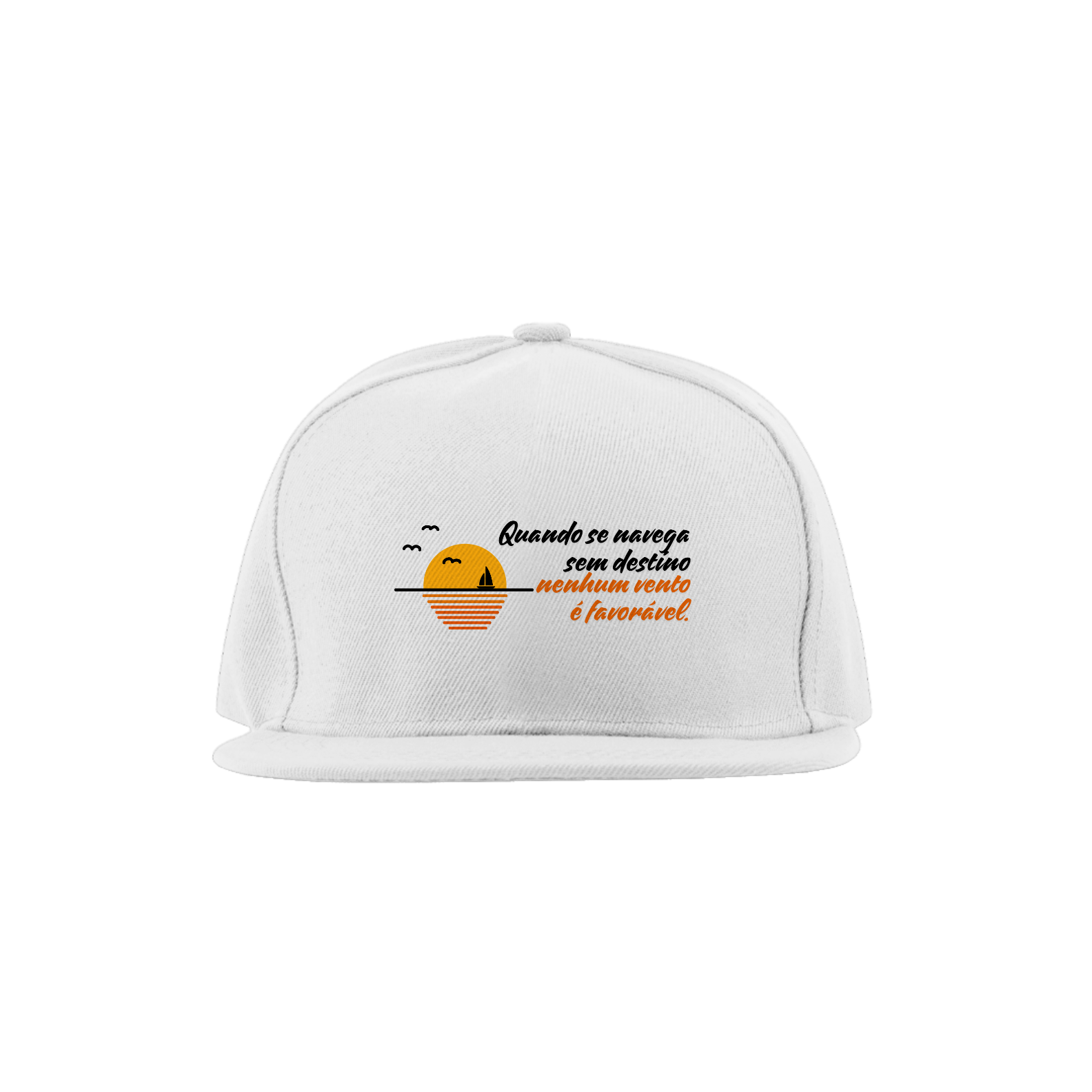 Boné Quality Quando Se Navega Sem Destino