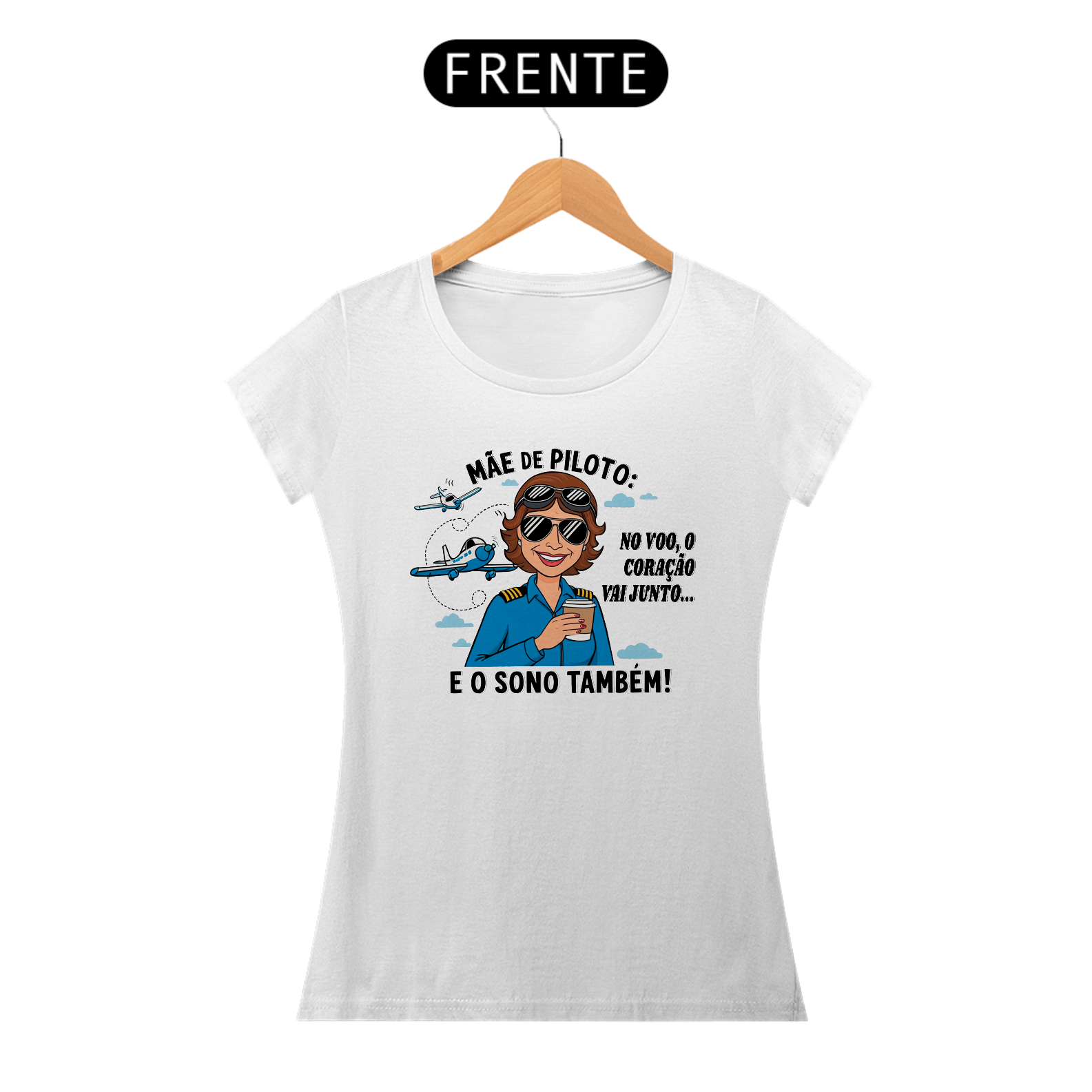 Camiseta | Mãe de piloto