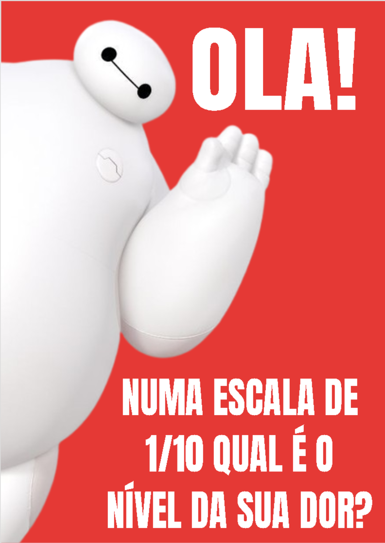Poster Retrato do Baymax