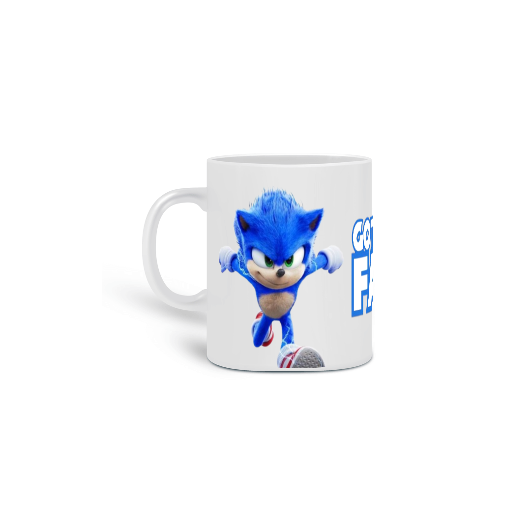 Caneca do Sonic O Ouriço