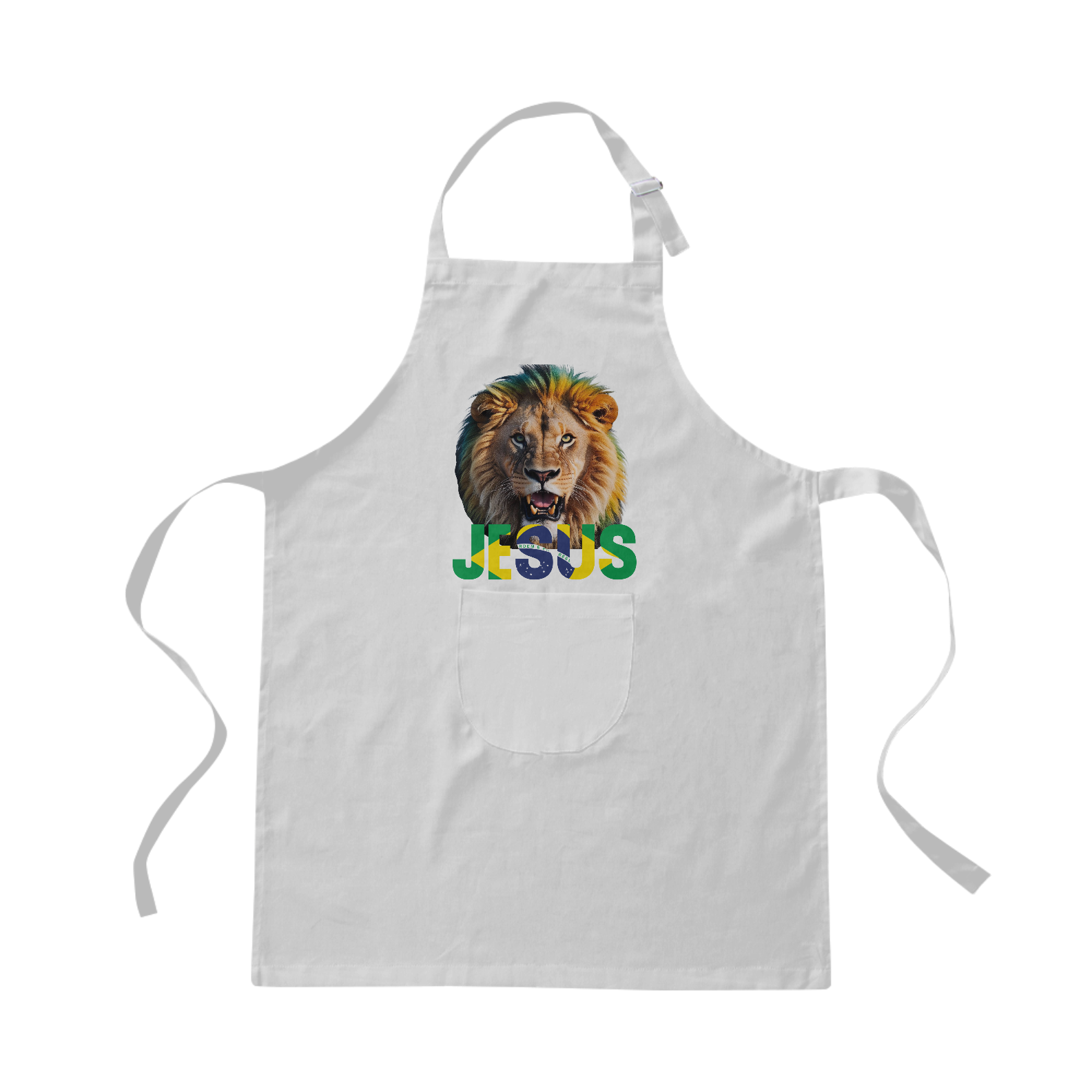 AVENTAL LEÃO JESUS BRASIL