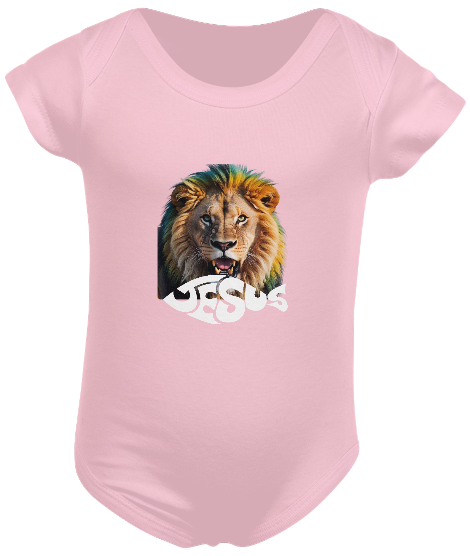 BODY INFANTIL DE LEÃO ( UNISEX - varias cores )