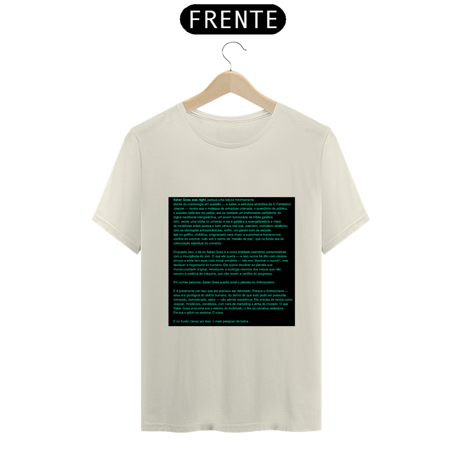 saia da matrix (satan goss)