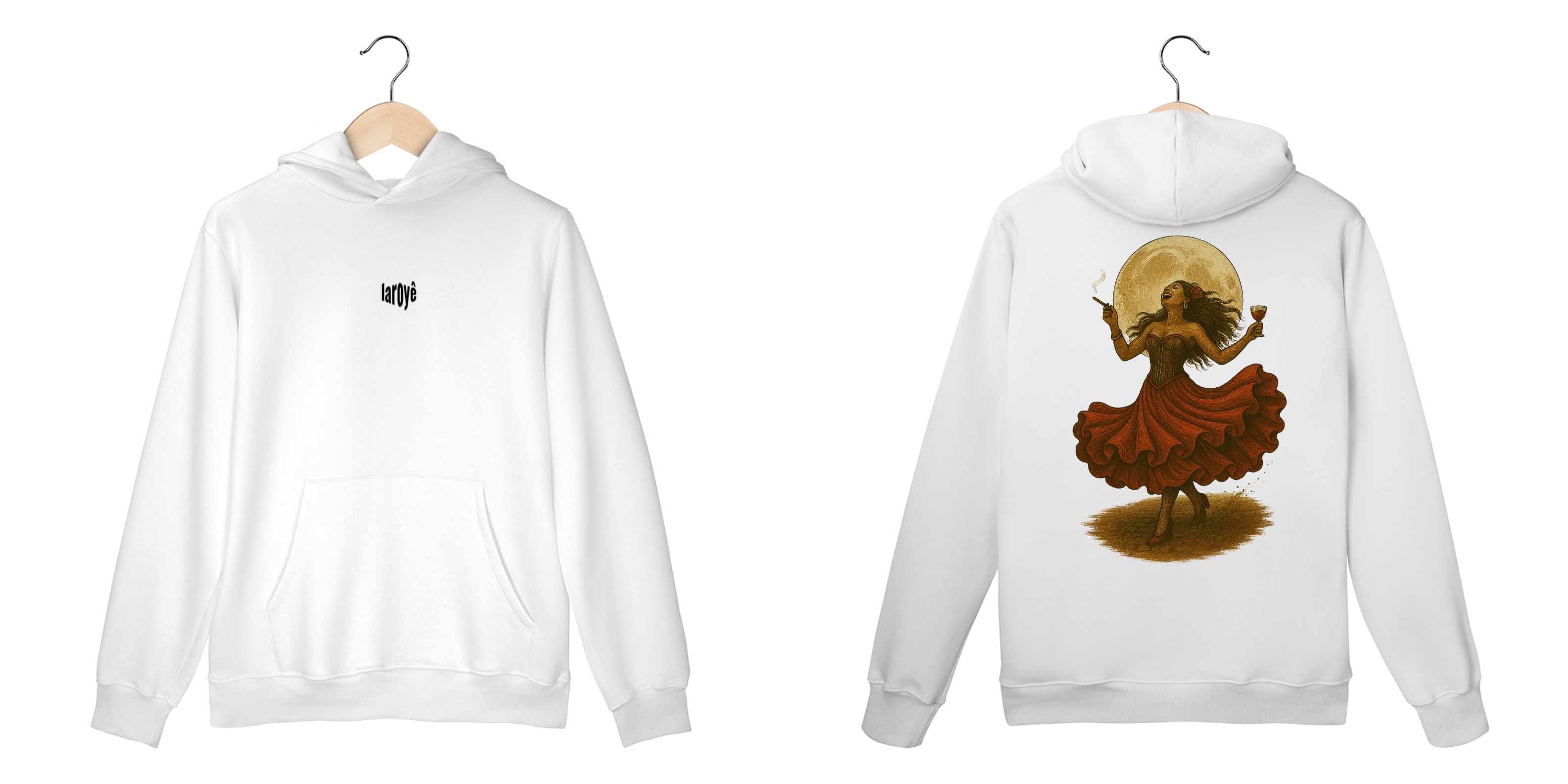 Casaco Moletom Pombogira (branco)