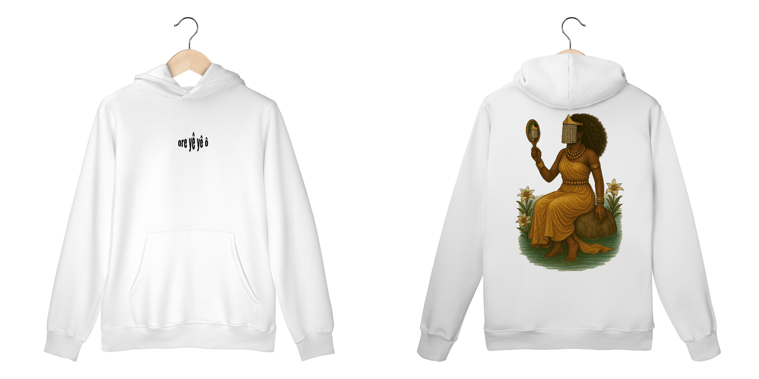 Casaco Moletom Oxum (branco)